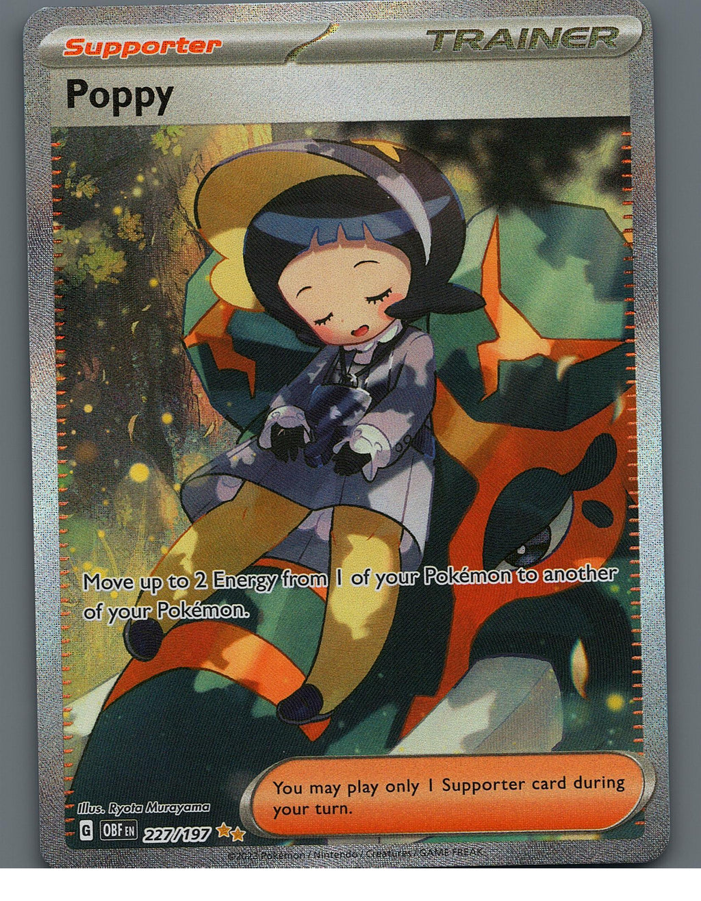 Poppy - 227/197 SV03: Obsidian FlamesNM