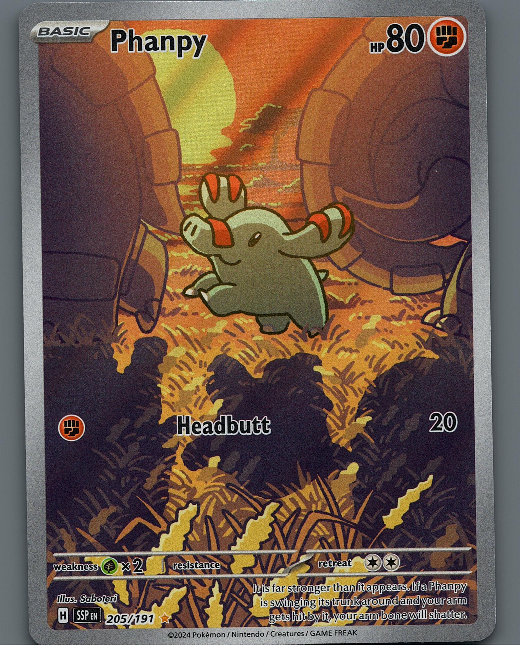 Phanpy - 205/191 SV08: Surging SparksNM