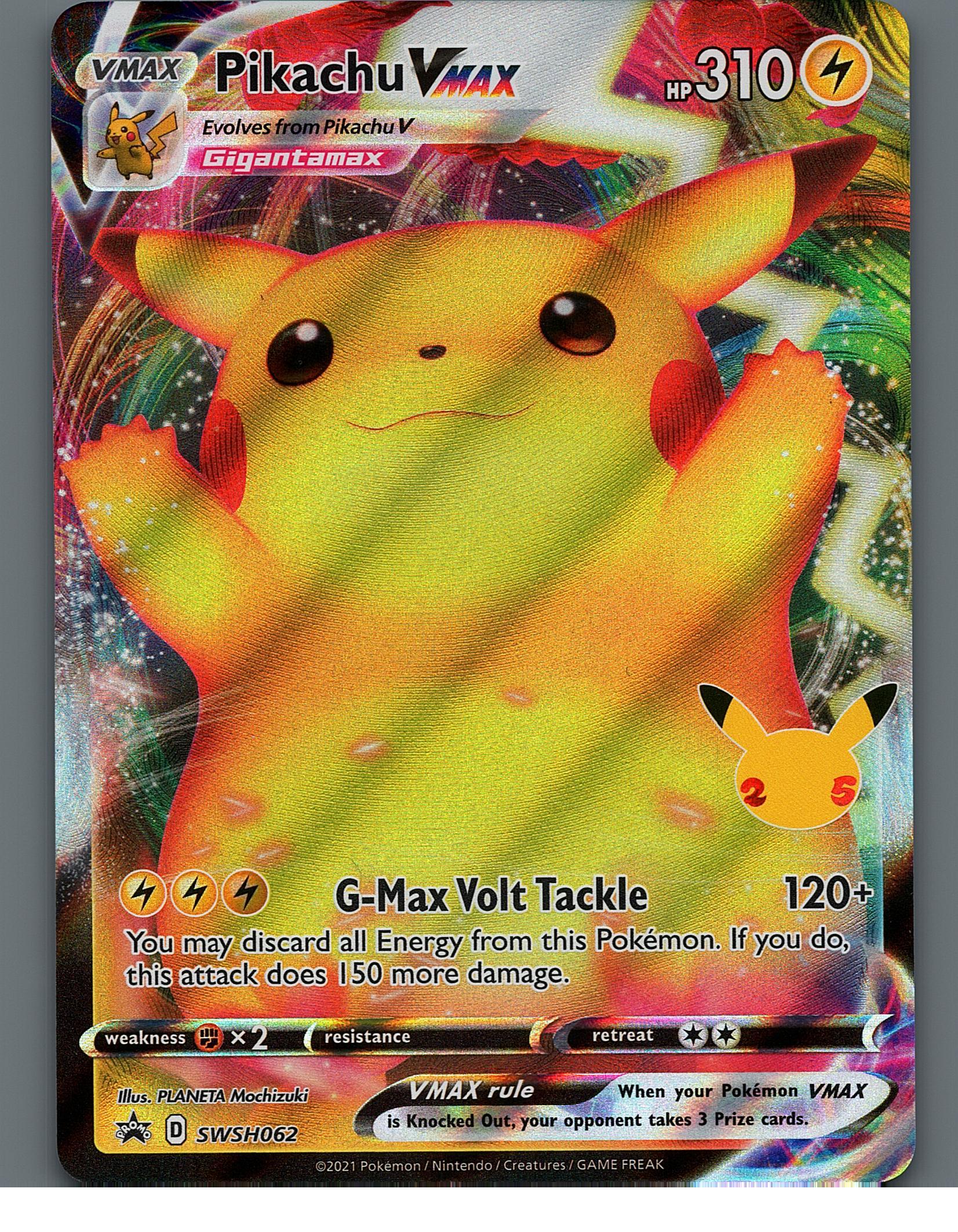 Pikachu VMAX - SWSH062 SWSH: Sword & Shield Promo CardsNM