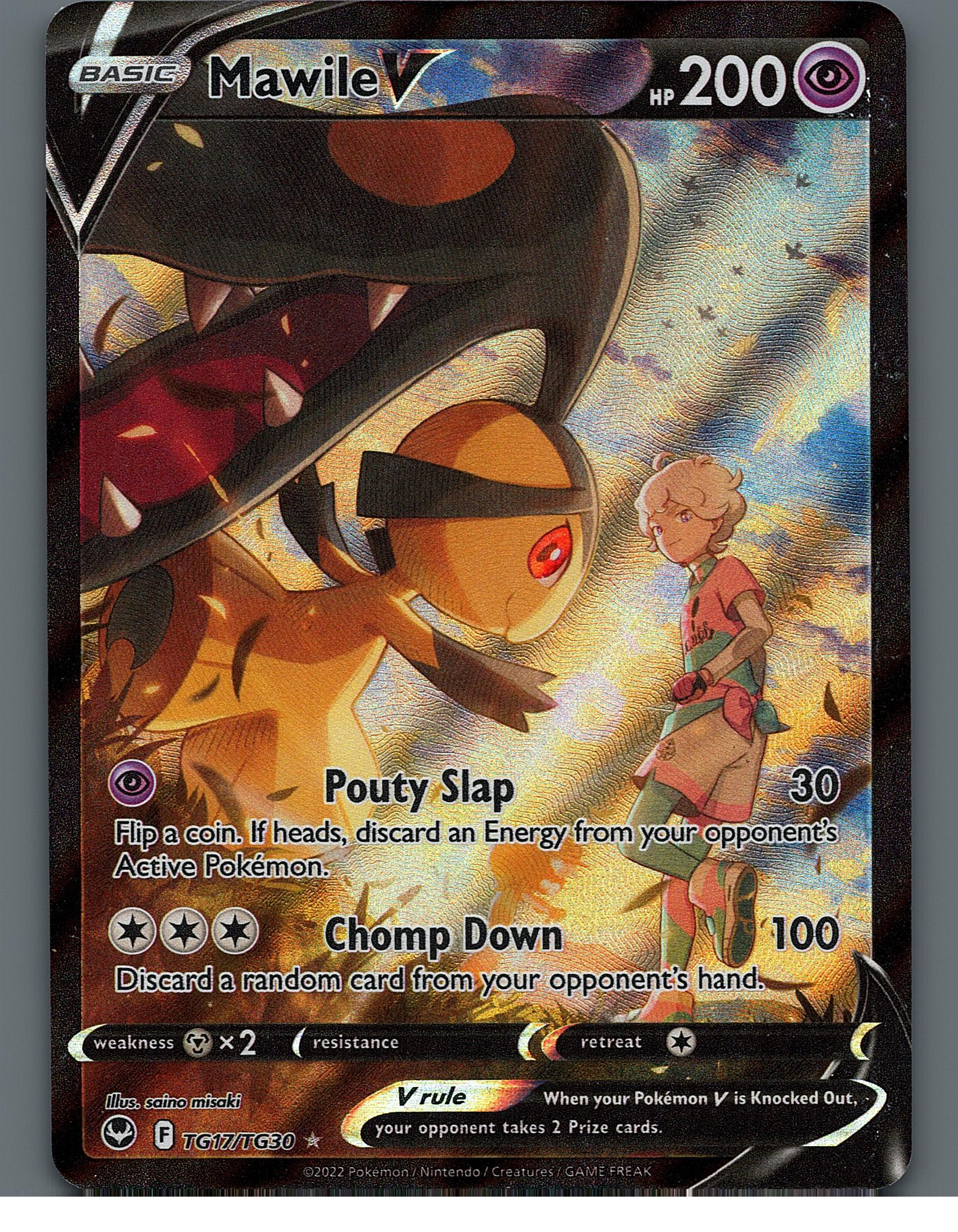 Mawile V TG17/TG30 SWSH12: Silver Tempest Trainer GalleryNM