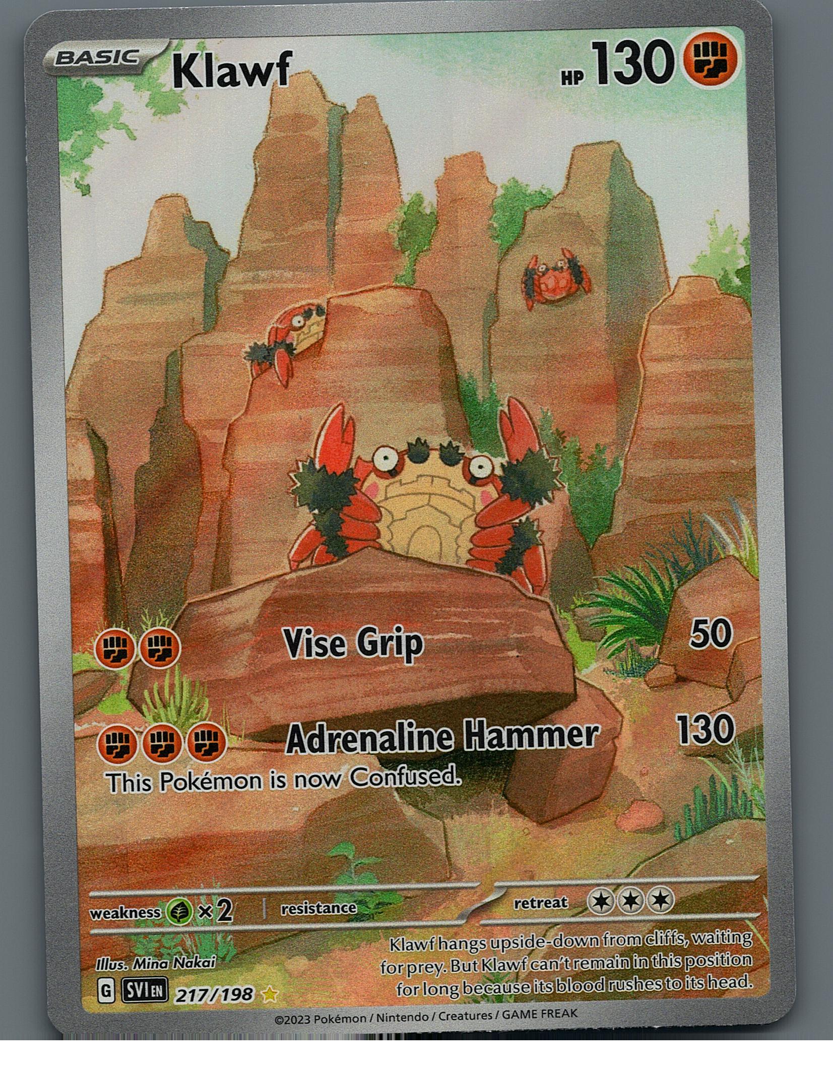 Klawf 217/198 SV01: Scarlet & Violet Base SetNM