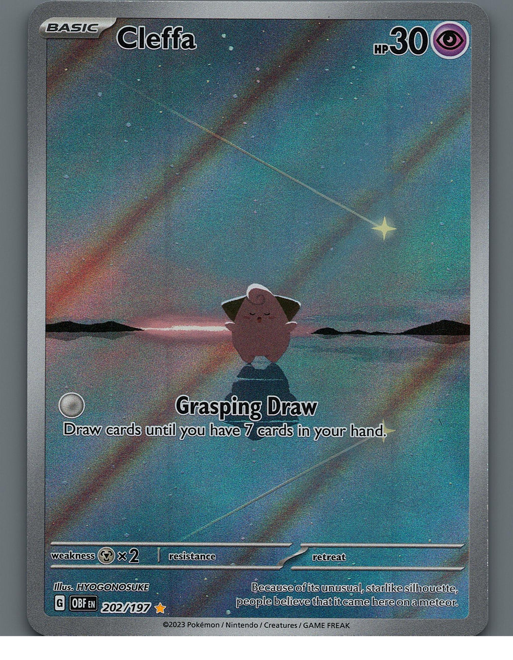 Cleffa - 202/197 SV03: Obsidian Flames