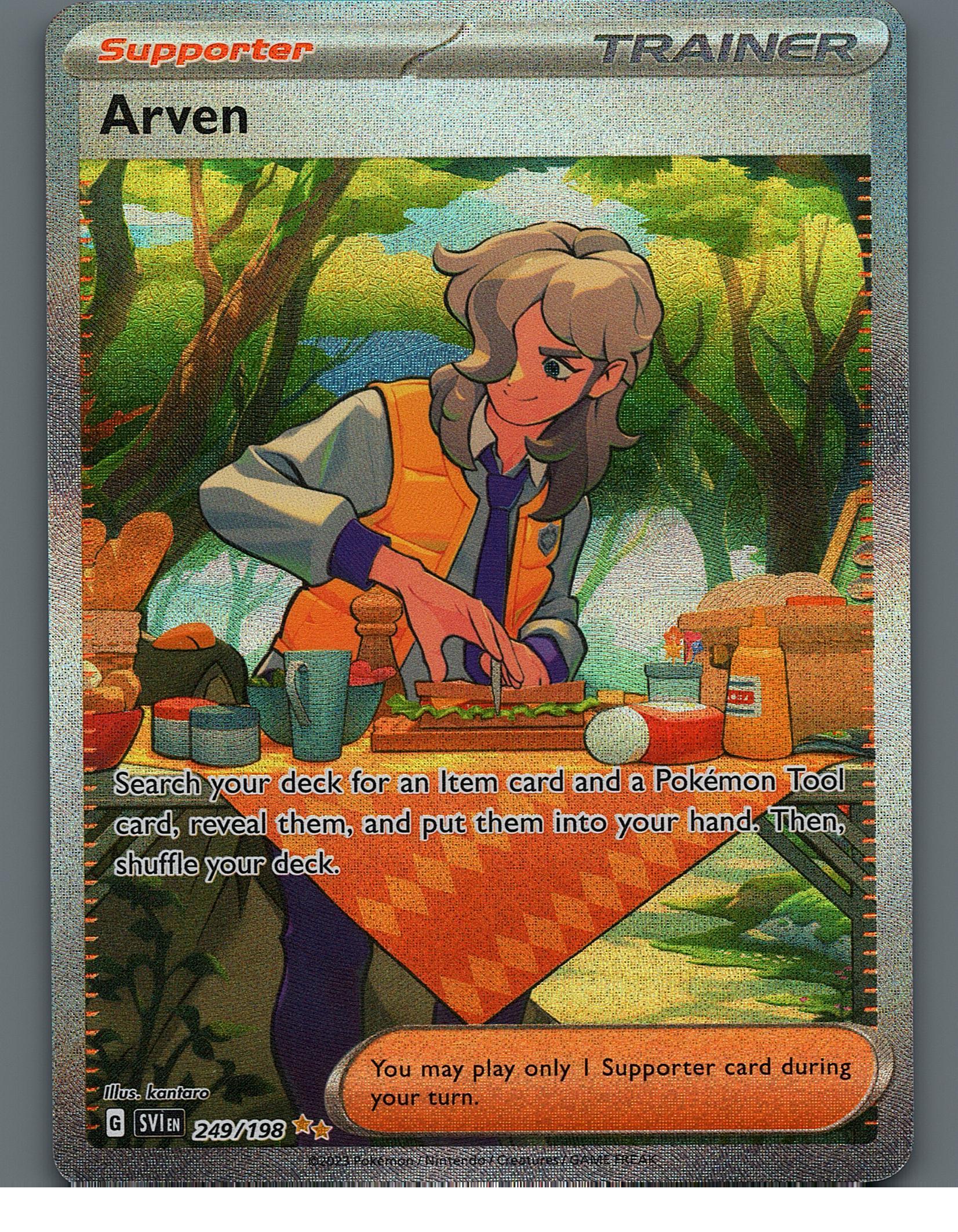 Arven 249/198 SV01: Scarlet & Violet Base SetNM