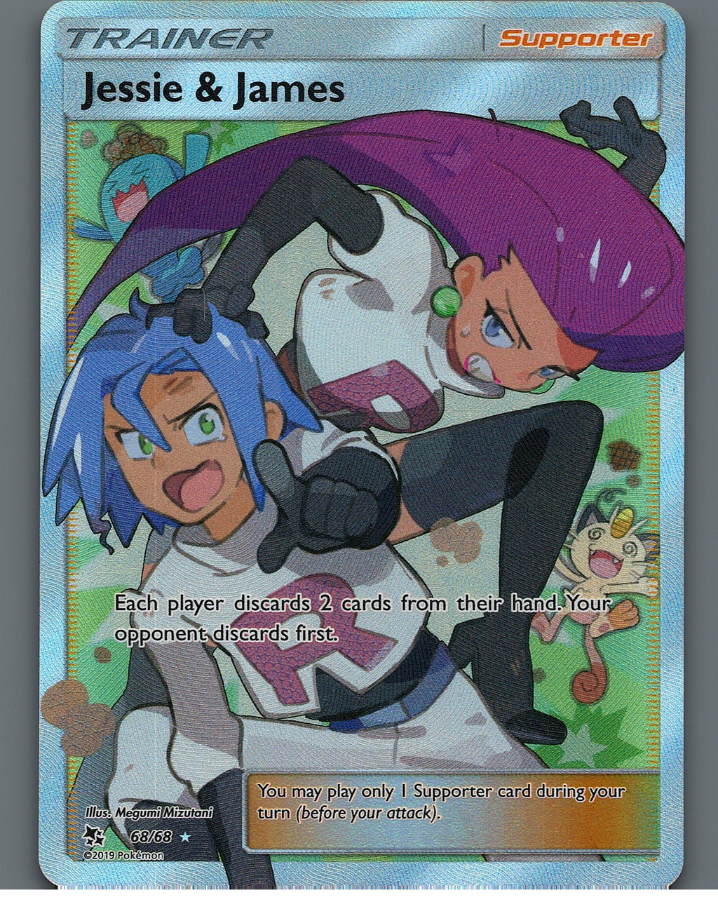Jessie & James (Full Art) 68/68 Hidden Fates