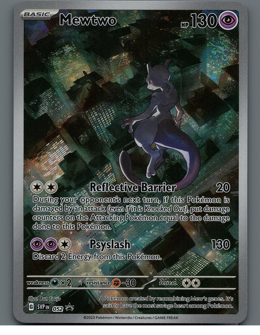 Mewtwo - 052 SV: Scarlet & Violet Promo Cards