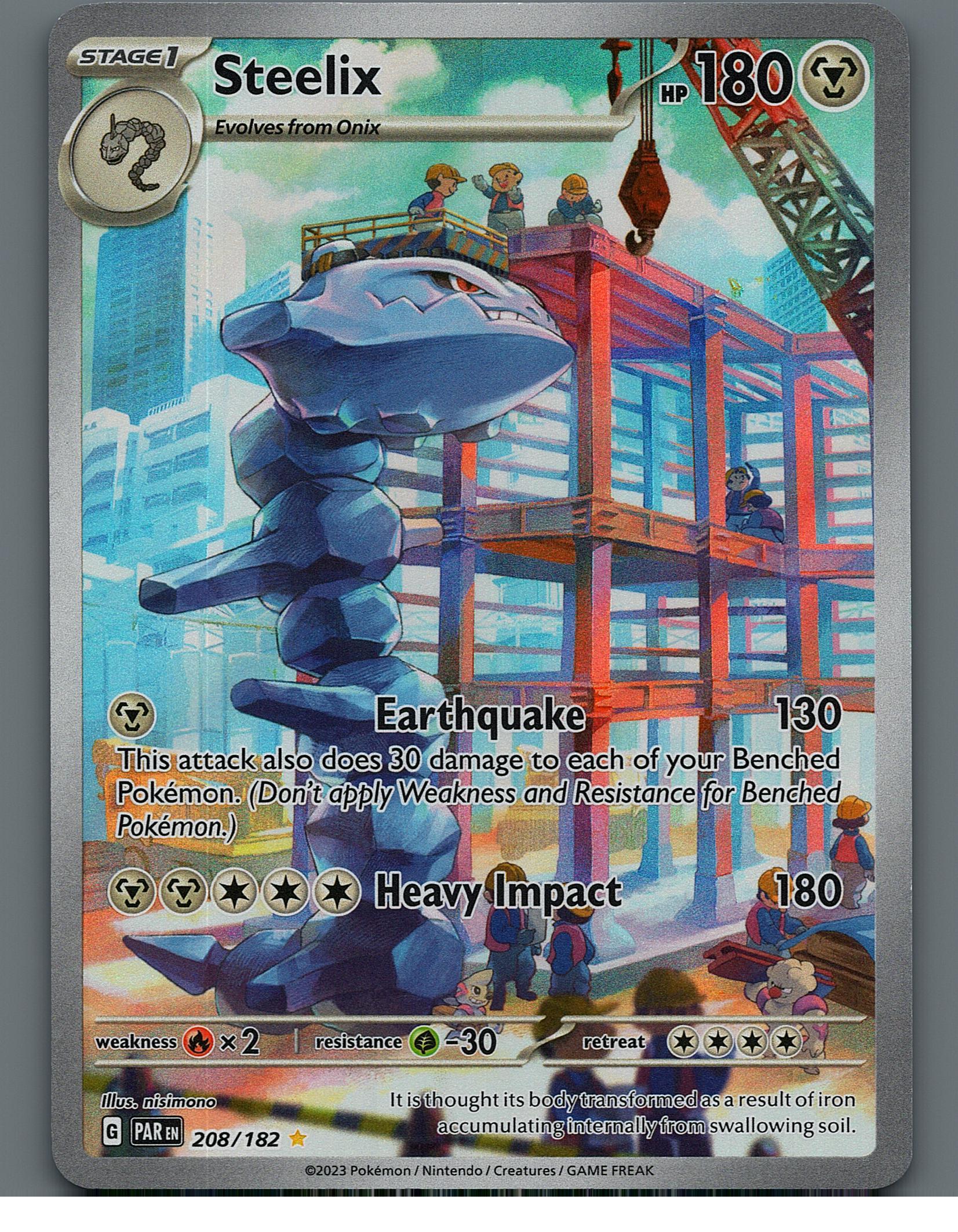 Steelix 208/182 SV04: Paradox Rift